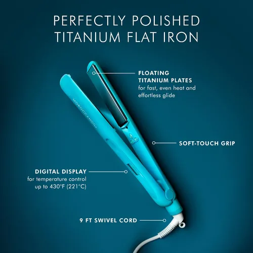 Vista 2 de Moroccanoil Perfectly Polished Titanium Flat Iron
