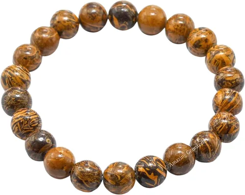 Vista 461 de Amazing Gemstone Crystal Bracelet for Women Men's Gifts - Protection Healing Crystal Bracelet - 8mm Gemstone Beaded Stretchable Bracelet Pulseras