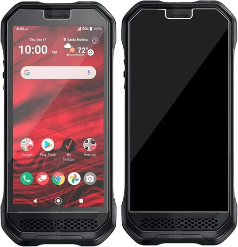 Vista 4 de Protector de pantalla compatible con Kyocera DuraForce Ultra 5G [2 unidades] DuraForce UW E7110 película de vidrio templado, dureza antiarañazos