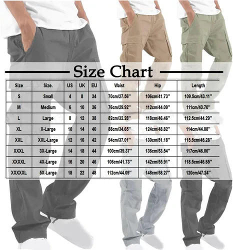 Vista 3 de Pantalones deportivos de estilo cargo con cordón para hombre, pantalones deportivos de moda al aire libre, pantalones deportivos casuales de pierna