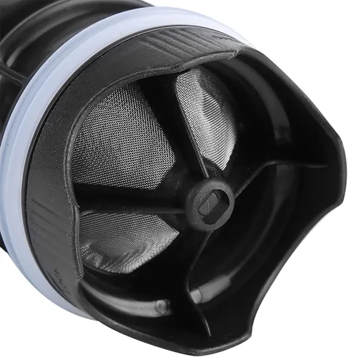 Vista 8 de Botella de prensa de café, taza portátil de 11.8 fl oz para té y café, botella de café, taza de viaje, taza de agua, taza de café, taza de agua Negro