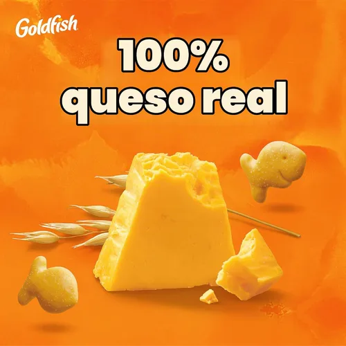 Vista 4 de Goldfish Galletas de queso cheddar, horneadas con grano entero, caja de 27.3 onzas