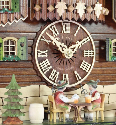 Vista 5 de Reloj de cuco - Los felices bebedores de cerveza