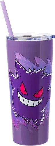 Vista 13 de Silver Buffalo - Taza de café de vidrio manchado con diseño de Pokémon con Pikachu, 17.5 onzas See through yellow, Electric pokemon, Collectible