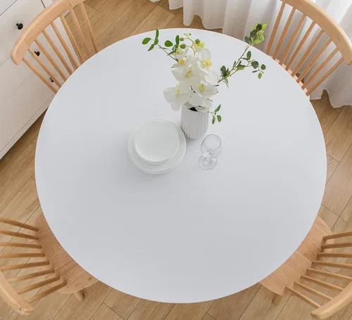 Vista 19 de Wolkemer Mantel Cuadrado Ajustado de Spandex Elástico Rojo Cubierta para Mesa de Cóctel con Borde Elástico Cobertor de Mesa para Comedor Boda Fiesta