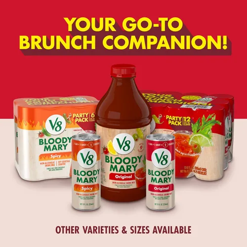 Vista 7 de V8 Bloody Mary Mix, lata de 8 fl oz (paquete de 6)