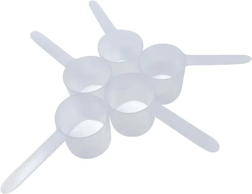 Vista 9 de 1 mL (1 CC) Cuchara de mango largo para café, proteína en polvo, comida para mascotas, especias, granos, productos secos – Cuchara medidora