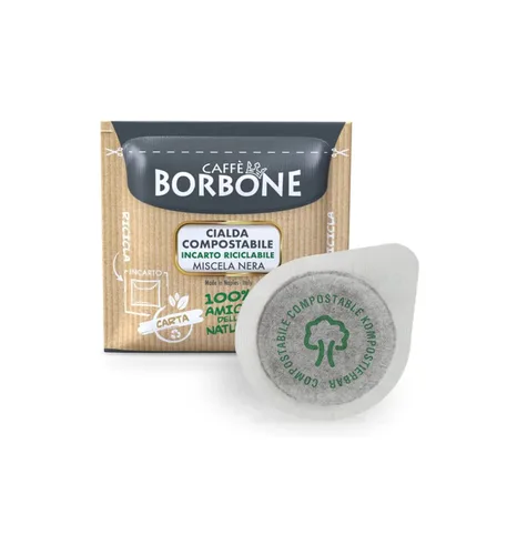 Vista 2 de Caffe Borbone Espresso sabores mixtos 50 cápsulas ESE