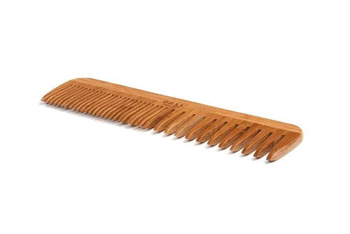 Vista 3 de Bass Cepillos Peine de Madera Grande, 1 EA
