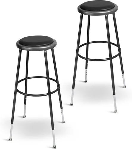 Vista 15 de OEF Furnishings OEF6418H-10/2 Taburete redondo multiusos de grado comercial prémium