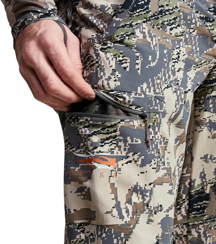 Vista 2 de SITKA Gear Ascent - Pantalón de caza transpirable elástico en 4 direcciones para hombre
