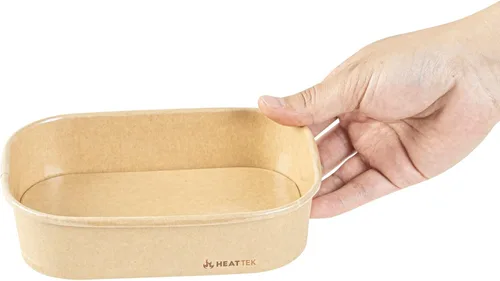 Vista 7 de Restaurantware Recipiente para llevar para microondas, 25 unidades, 16.9 onzas, caja de alimentos apta para horno, diseño resistente Kraft