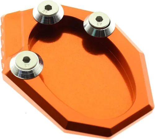 Vista 20 de Krace Soporte lateral para motocicleta, placa de ampliación de pie lateral, almohadilla de extensión para Yamaha YZF R1 2009-2016