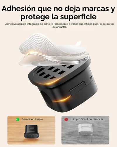 Vista 5 de Paquete de 30 clips magnéticos para cables Organizador de cables, correas para cables ajustables y suaves, accesorios de gestión de cables Rocoren