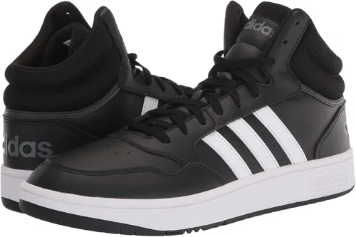 Vista 4 de adidas Zapatos de baloncesto Hoops 3.0 Mid para hombre