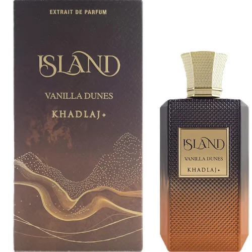 Vista 2 de Khadlaj Island Vanilla Dunes Extrait De Parfum Spray, 3.4 onzas (unisex)