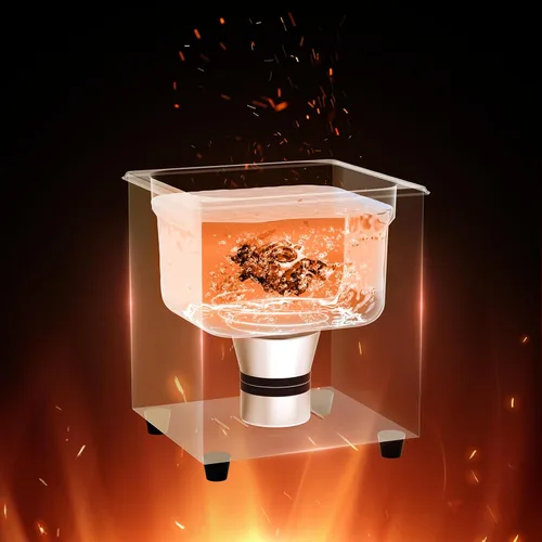 Vista 8 de VEVOR Limpiador ultrasónico de 2 litros con temporizador y cesta, máquina de cavitación sónico digital profesional, máquina de limpieza de 60 W