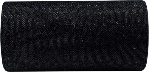Vista 3 de Bolsa de noche con purpurina de satén para mujer elegante bolso de mano con solapa para smartphone