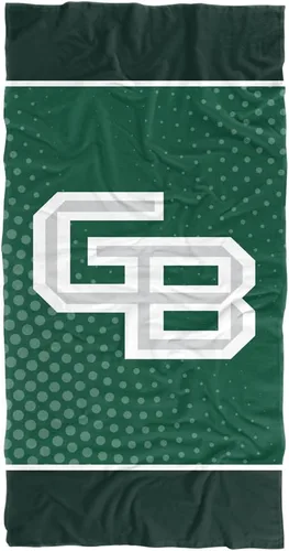 Vista 211 de LOGOVISION Manta Abilene Christian University, 30x60 Logo Dots CottonFront/PolyBackBeachTowel