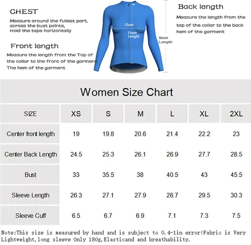 Vista 6 de Wulibike Camiseta de ciclismo para mujer, manga larga, camisetas de ciclismo para mujer, camisetas de ciclismo transpirables con 4 bolsillos
