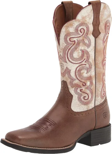 Vista 9 de ARIAT womens Quickdraw marrón (Badlands Brown/Wicker)