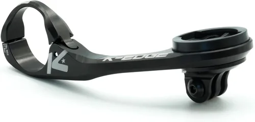 Vista 2 de K-Edge Max XL (1.252 in) Soporte combinado para computadora de bicicleta para dispositivos GPS Garmin Negro gps-vehicle-mounts