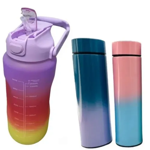 Kit Duo de Termos Thermal - Degrade