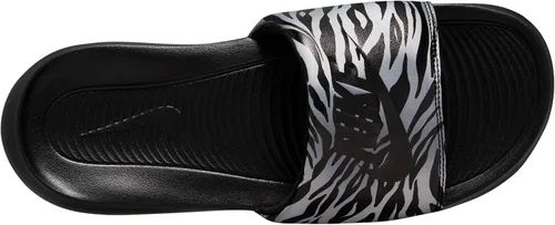 Vista 3 de Nike Victori One Slide Print para mujer, negronegro-plateado metálico (CN9676 011)