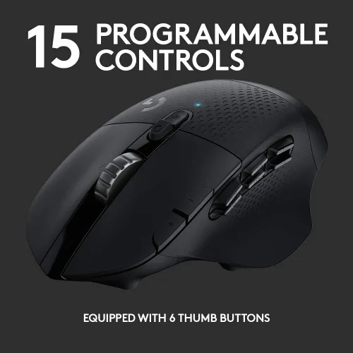 Vista 3 de Logitech G604 Lightspeed - Mouse inalámbrico