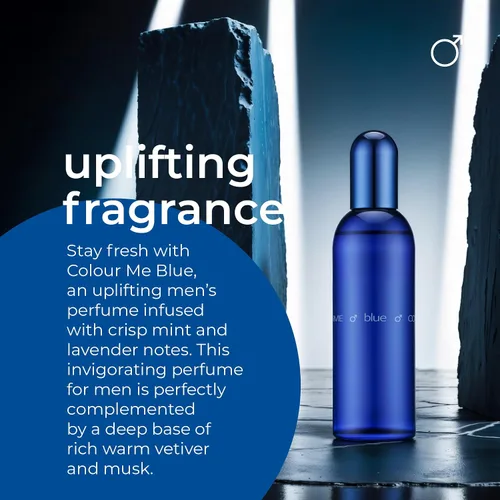 Vista 4 de Colour Me Blue by Milton-Lloyd para hombre - 3 oz EDT Spray