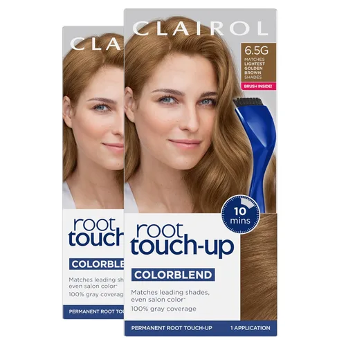 Vista 39 de Clairol Root Touch-Up de Nice'n Easy Tinte Permanente para el Cabello, 10 Rubio Extra Claro, Paquete de 1