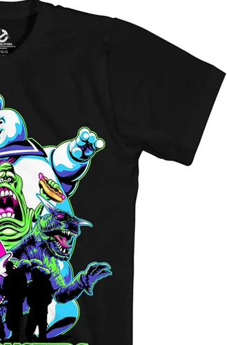 Vista 5 de Ghostbusters Mens Stay Puft Shirt Stay Puft Logo Tee Shirt Graphic T-Shirt