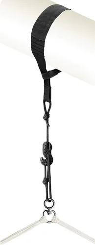 Vista 7 de LA SIESTA TreeMount Black - Juego de suspensión de árbol y poste para sillas de columpio tipo hamaca