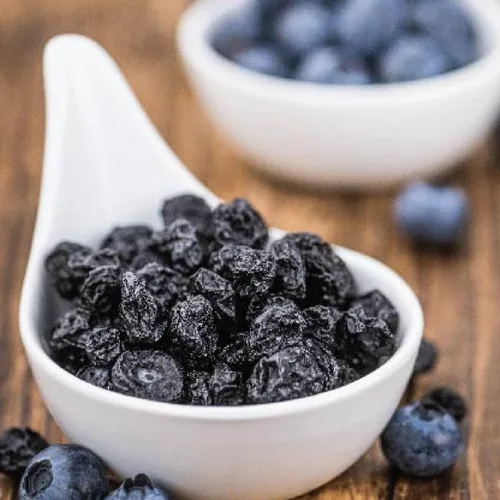Vista 6 de PuroRaw Arándanos secos sin azúcar añadido, 2 libras. Fruta de bayas azules, arándanos deshidratados, arándanos secos frescos a granel, pasas