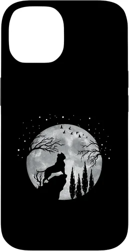Vista 4 de Four-Legged Dog Breed - Full Moon American Bully Case for iPhone 17