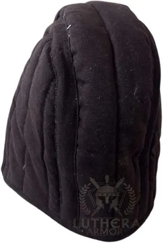 Vista 4 de Gorra de algodón acolchada medieval Renacimiento medieval bajo armadura para SCA LARP