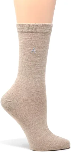 Vista 3 de WARRIOR ALPACA SOCKS - Calcetines de lana de alpaca para mujer - Calcetines ligeros estilo medias con control de humedad y olor