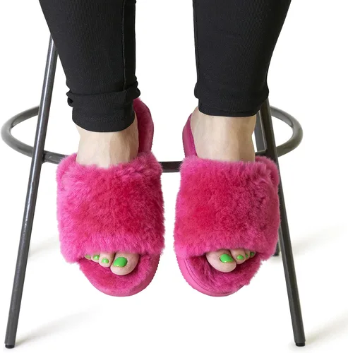 Vista 4 de Dearfoams Fireside Cairns - Sandalias fáciles de poner y quitar para mujer