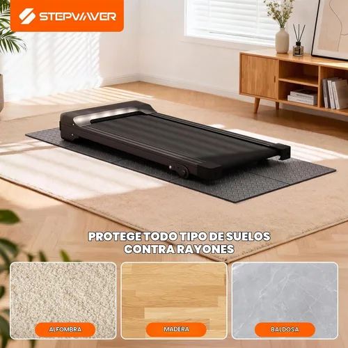 Vista 5 de Stepwaver Alfombrilla de caminata para alfombras, caminadora para suelos