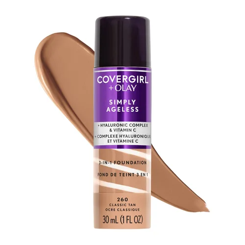 Vista 21 de Covergirl & Olay Simply Ageless - Base de maquillaje líquida 3 en 1