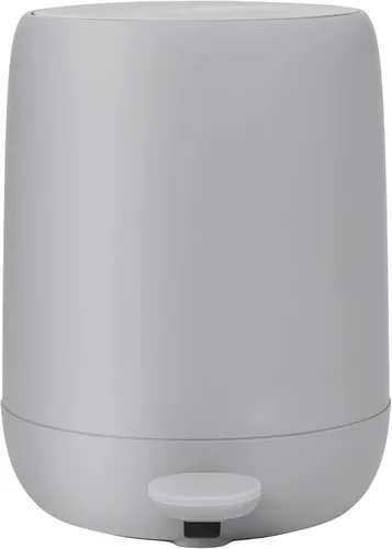 Vista 7 de Blomus Sono Cubo de Cosméticos Papelera con Cierre Suave 3 L Color Negro Diámetro 20 x 25 H cm Papelera para Baño de Plástico y Silicona