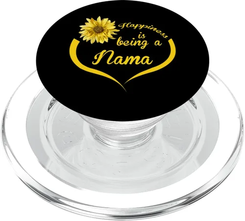 Vista 7 de Nama Gift: Happiness Is Being A Nama PopSockets Agarre y soporte para teléfonos y tabletas