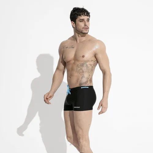 Vista 7 de GOGOHOT Traje de baño de nailon para hombre con almohadilla extraíble
