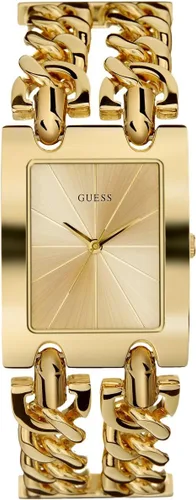 Vista 2 de Guess Reloj de pulsera multicadena en tono plateado para mujer
