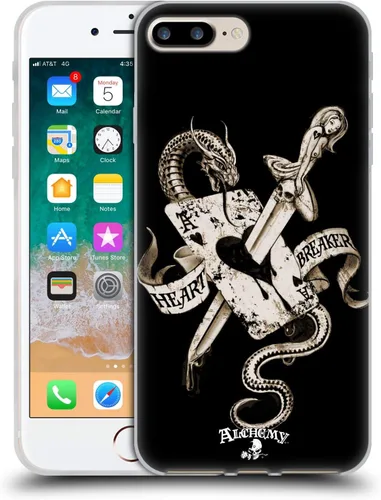 Vista 157 de Head Case Designs Funda de gel con licencia oficial de Alchemy Gothic 13 Dagger Illustration [protección de grado militar] compatible con Apple