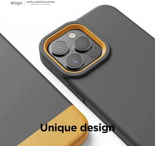 Vista 3 de elago Funda Glide Armor diseñada para iPhone 13 Pro Max, protección contra caídas, funda protectora de TPU a prueba de golpes, piezas mejoradas a