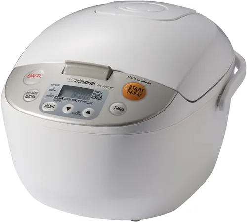 Vista 2 de Zojirushi Nl AAC10 Micom - Arrocera y calentador, 5.5 tazas, 1.0 L