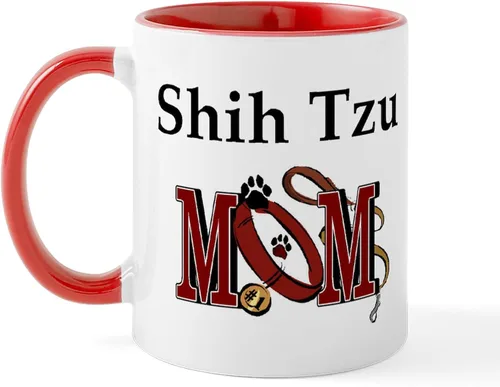 Vista 23 de CafePress Cute Shih Tzu Dog Mugs - Taza de café de cerámica de 11 oz (11.0 fl oz)