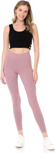Vista 4 de Awesome J Leggings cómodos para mujer con cintura de yoga de 3 pulgadas