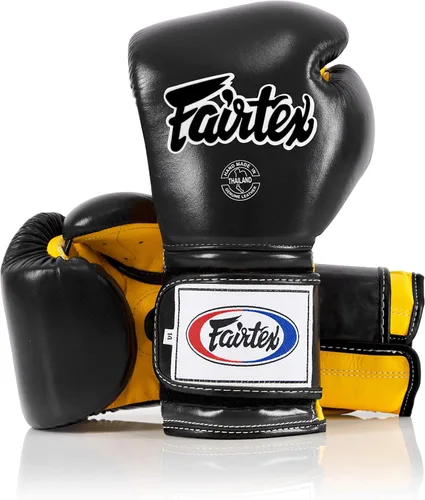 Vista 35 de Fairtex BGV9 Muay para boxeadores profesionales y entrenadores Guante de estilo mexicano para golpeadores duros Guantes MMA para artes marciales
